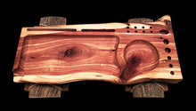 Load image into Gallery viewer, The Samurai Deluxe Live Edge Rolling Tray
