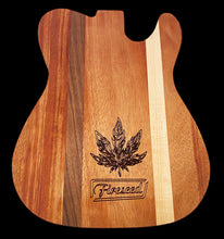 Load image into Gallery viewer, Telecaster Guitar Wood Rolling Tray